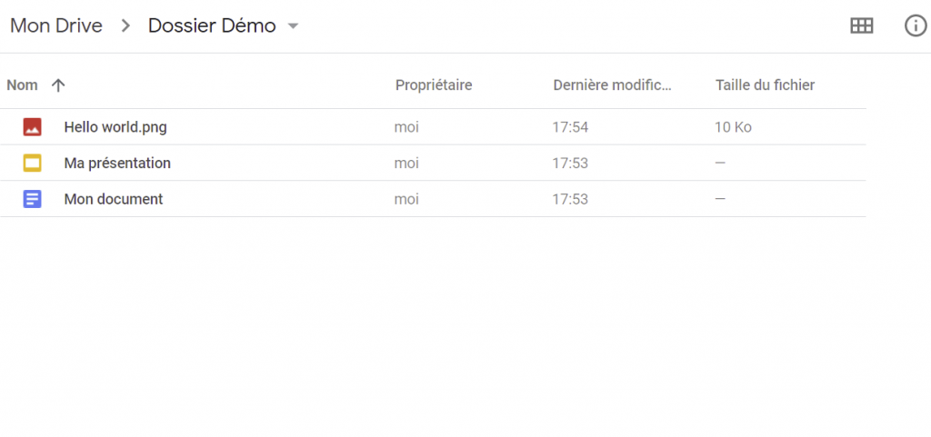 Travaillez avec des Fichiers (4)